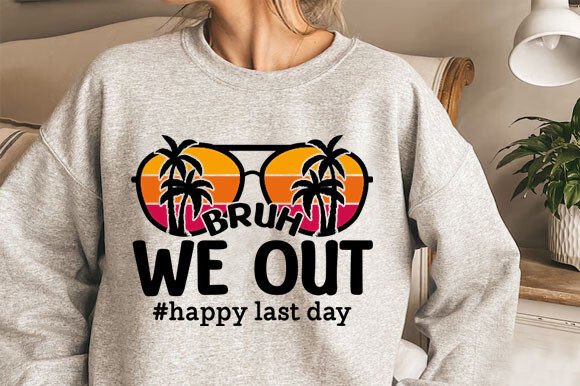 Bruh Teacher SVG: A Fun End-of-Year Design