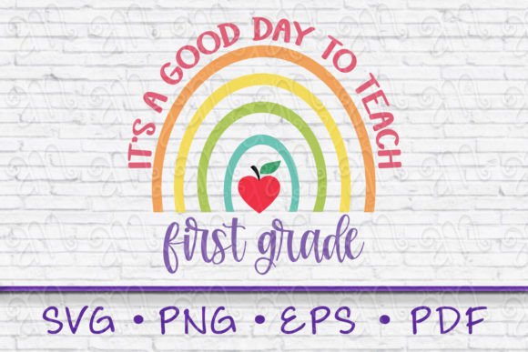 First Grade Teacher Svg: A Versatile Design for Embroidery