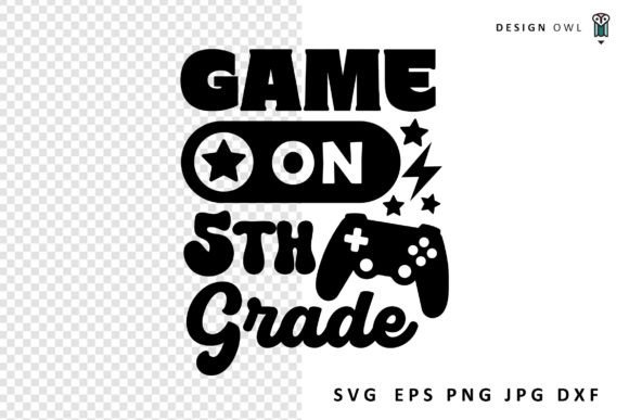Game On Fifth Grade - School SVG Review