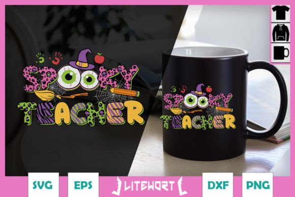 Halloween Funny Spooky Teacher SVG: A Closer Look
