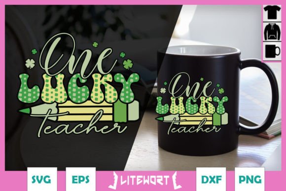 Irish Pencil One Lucky Teacher SVG: A Charming Design