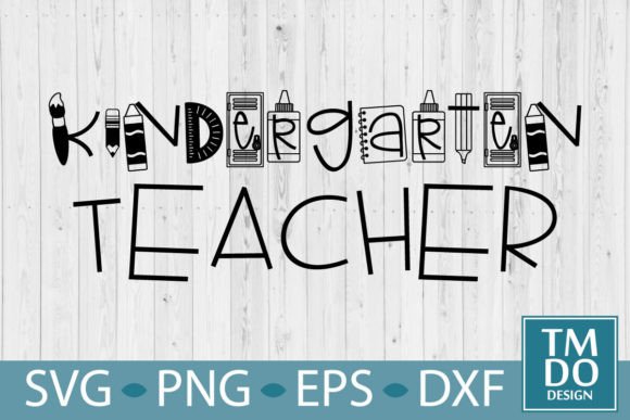 Kindergarten Teacher SVG: A Must for DIY Enthusiasts