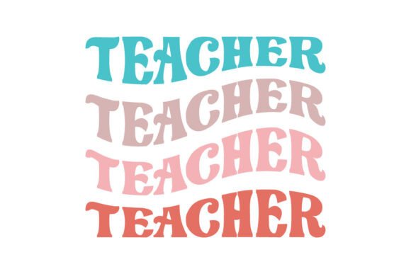 Retro Teacher SVG for Creative Embroidery