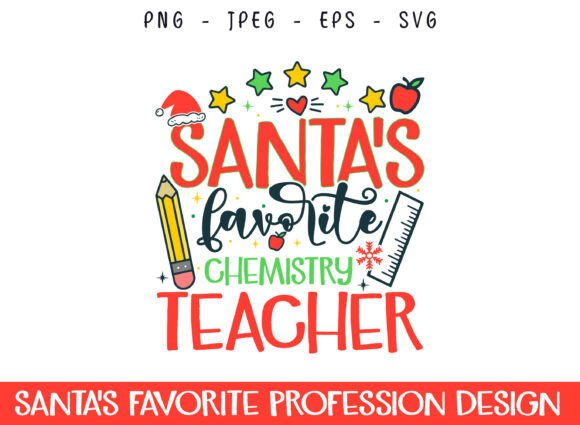 Review: Santa's Favorite Chemistry Teacher SVG
