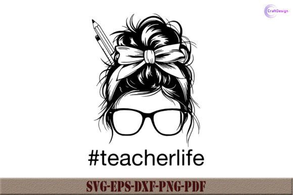 Teacher Life Shirt SVG Cut File Review