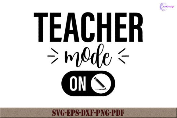 Teacher Mode on SVG: A Versatile Embroidery Design